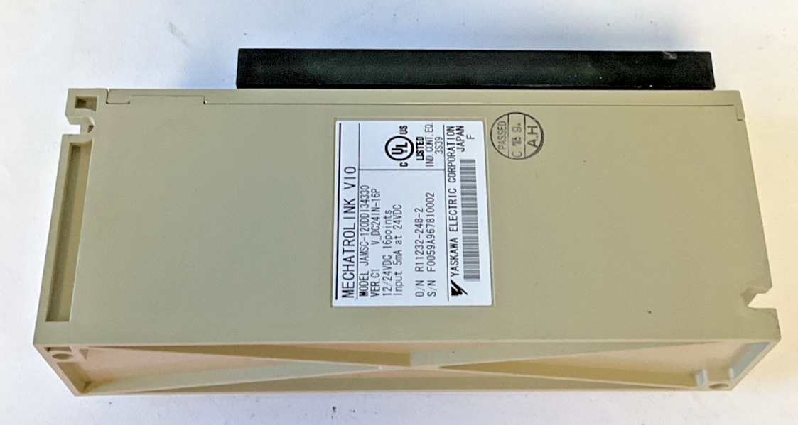 YASKAWA JAMSC-120DDI34330 CONTROL UNIT MECHATROLINK V10 24VDC 16POINT VER.C1