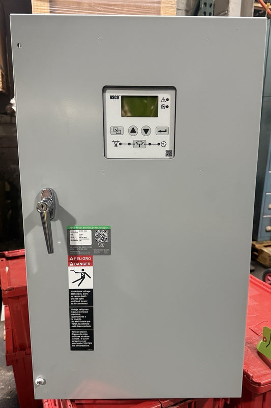 ASCO D03ATSA30200CGXC 200A 208V  3P AUTOMATIC TRANSFER SWITCH 50-60HZ
