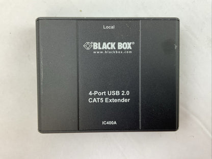 BLACK BOX IC400A 4-PORT USB 2.0 CAT5 EXTENDER 5VDC 0.5A