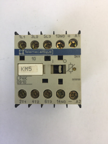 TELEMECANIQUE LP4K0910 CONTACTOR 600VAC 20A 5HP