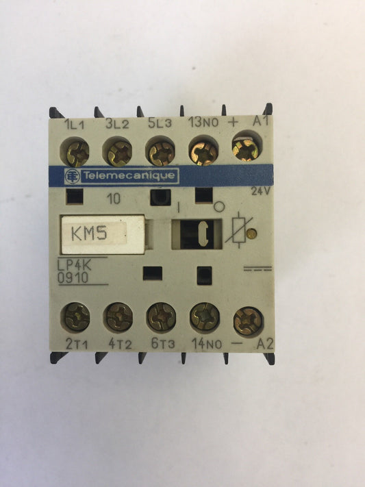 TELEMECANIQUE LP4K0910 CONTACTOR 600VAC 20A 5HP