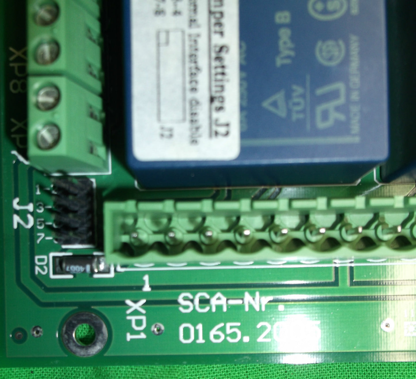 SCA SCHUCKER SYSTEM BOARD 3000-200, DRI_Noz, 0165.2005