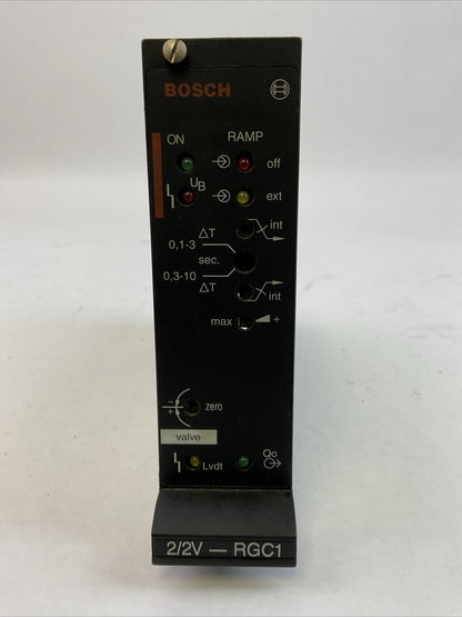 BOSCH 0 811 405 074 VALVE DRIVER CARD CONTROL 24V 37VA 2/2V-RGC1