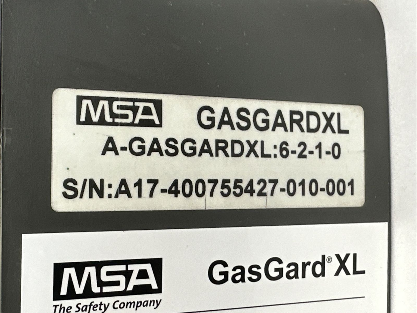 MSA A-GASGARDXL:6-2-1-0 GAS MONITORING CONTROLLER 110-230VAC 2.5A 24VDC 4A