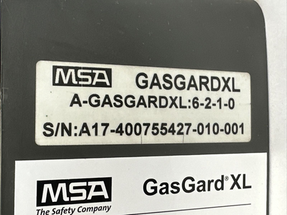 MSA A-GASGARDXL:6-2-1-0 GAS MONITORING CONTROLLER 110-230VAC 2.5A 24VDC 4A