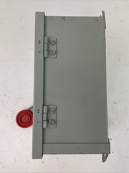CUTLER HAMMER DH361UDK SAFETY SWITCH 600VAC 30HP 250VDC 5HP 30A 3P TYPE 12(3R)