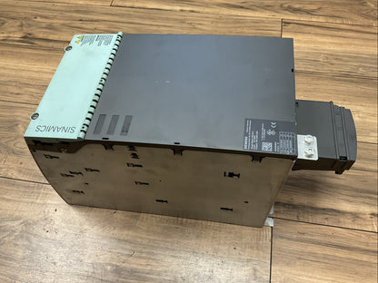 SIEMENS 1P 6SL3120-1TE28-5AA3 SINGLE MOTOR MODULE OUTPUT 3AC 400V 85A INPUT DC