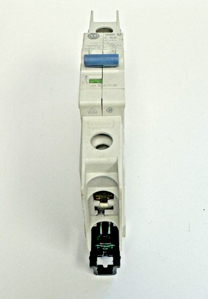 ALLEN-BRADLEY - 1489-M1C100 SER. D - MINIATURE CIRCUIT BREAKER - 1 P, 10A, 277 V