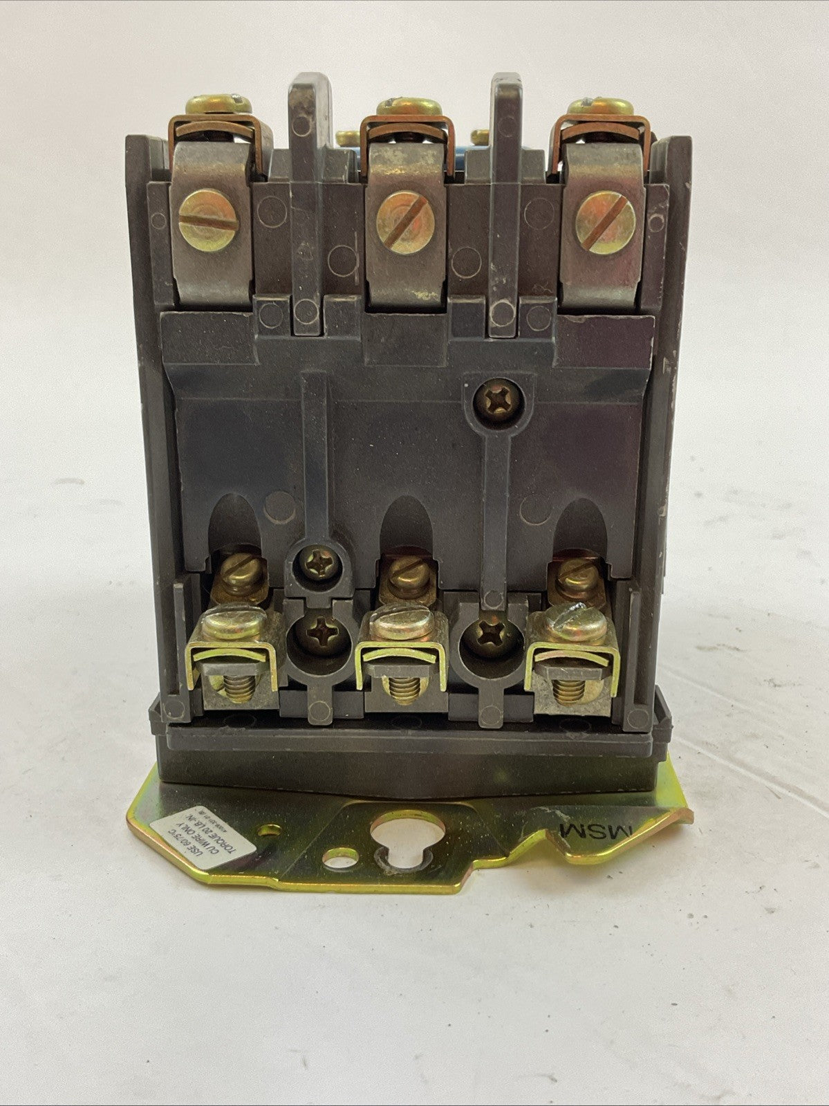 ALLEN BRADLEY 500-B0D93 SER B SIZE 1 CONTACTOR 27A 600VAC 10HP COIL 115-120V