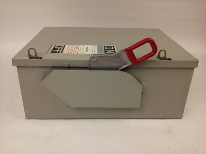 CHALLENGER H1622SN, H.D. SAFETY SWITCH, TYPE 1 INDOOR, 60A, 240V, FUSIBLE, NEW