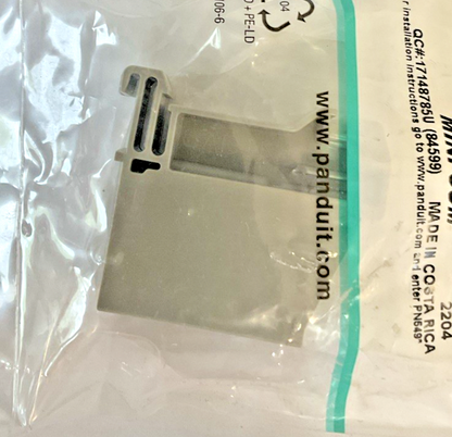 PANDUIT CADIN1IG DIN RAIL ADAPTER 1PORT MINI-COM ***LOTOF3***