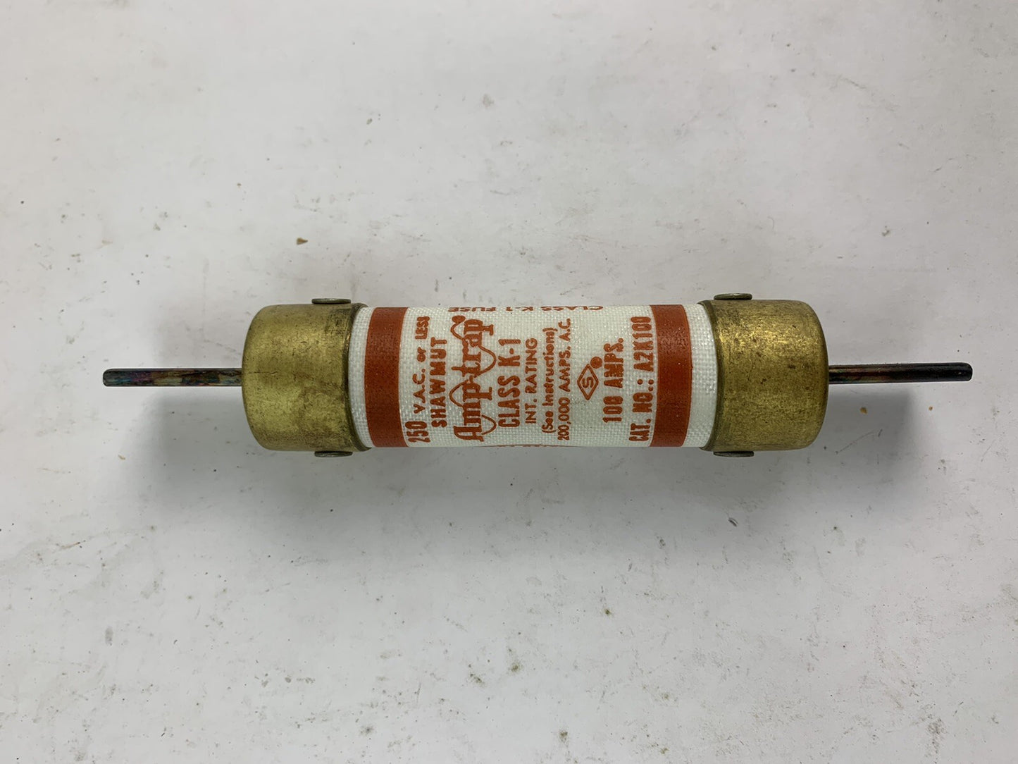 Gould Shawmut Amp-trap A2K100 100A 250VAC Fuse "Lot of 5"
