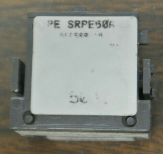 GE SRPE50A 50A TRIP UNIT for CIRCUIT BREAKER FRAME SIZES SED / SEH / SEL / SEP