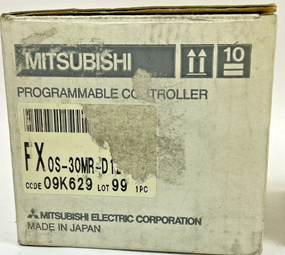 MITSUBISHI FX0S-30MR-D12S PROGRAMMABLE CONTROLLER 12VDC 8W