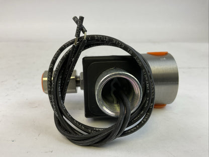PARKER 71395SN2KNJ1N0C111B2 SOLENOID VALVE 24V 60HZ 860KPa 10WATTS 125PSI