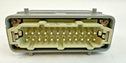 HARTING HAN 24E-M-S 0933024 PIN INDUSTRIAL MALE CONNECTOR 16 A 500 V