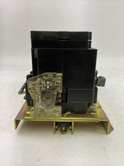 SQUARE D 8702SD02 REVERSING CONTACTOR SER A 600V 25HP 31063-409-38 COIL 120V 60H