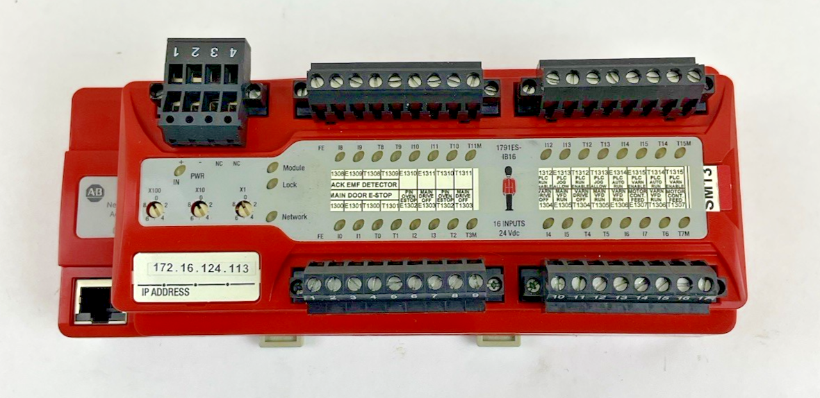 Allen-Bradley 1791ES-IB16 Series A Guard I/O Ethernet/IP Safety Input Module