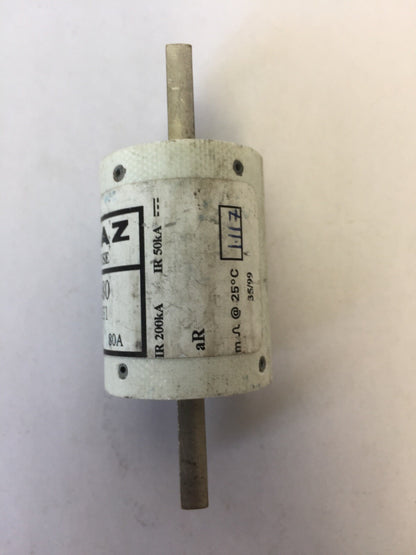 FERRAZ A025R080 FUSE 80AMP 250VAC