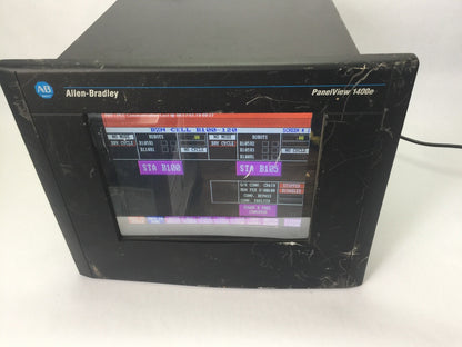 ALLEN BRADLEY 1400ELTC6 PANELVIEW 1400E 115/230VAC 90W SER E REV E FRN 5.16