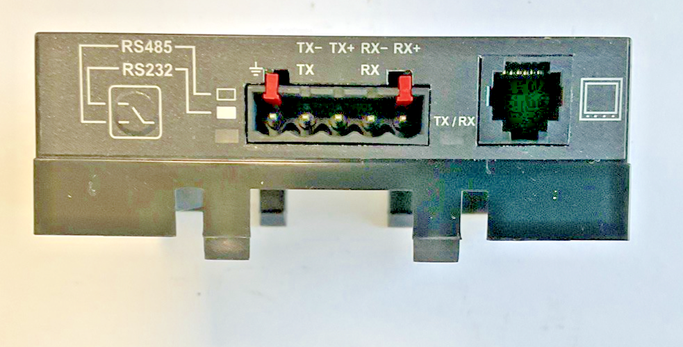 SCHNEIDER ELECTRIC PM8RDA REMOTE DISPLAY ADAPTER H/W:B1 F/W:2.4 POWER LOGIC