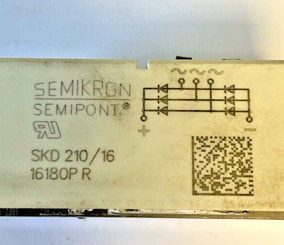 SEMIKRON SKD 210/16 POWER BRIDGE RECTIFIER 16180P R