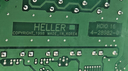 HELLER HDIO 16 4-28982-0 CIRCUIT BOARD