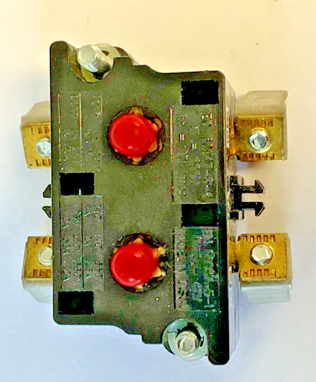 CUTLER HAMMER 10250T42 CONTACT BLOCK SER.D1 2 N.C. ***LOTOF3***