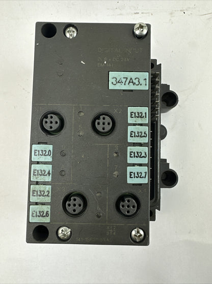 SIEMENS 6ES7 141-1BF31-0XA0 DIGITAL INPUT MODULE DI 8 X DC 24V SIMATIC S7