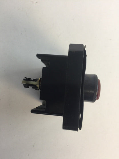 REES 580 START STOP BLACK RED PUSHBUTTON SWITCH