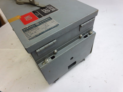 GENERAL ELECTRIC DFPEFA45DE FLEX-A-PLUG PLUG-IN DEVICE /BUS PLUG 480V 50A 3-POLE