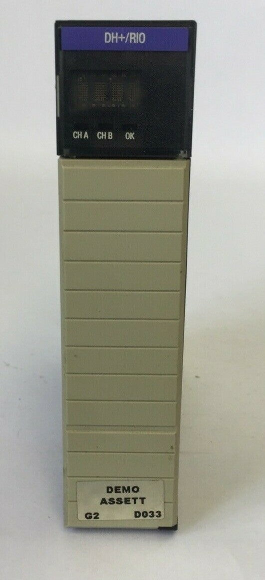 ALLEN BRADLEY 1756-DHRIO SER B DH+/RIO COMMUNICATION INTERFACE CAT REV B01 F/W