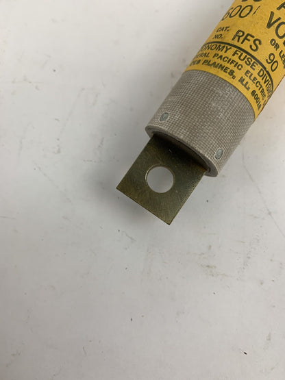 Economy Fuse RFS90 90A 600V Type-RF Fuse "Lot of 10"