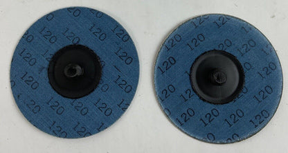 BLUE LINE 03LD080S3 LOCKING DISCS TYPE3 80GRIT QTY25  120GRIT QTY2 3"