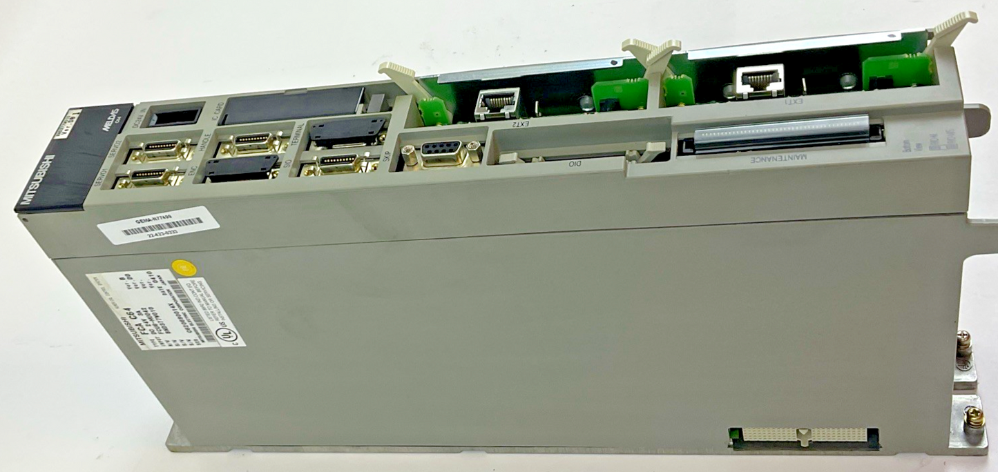 MITSUBISHI FCA C64 NUMERICAL CONTROL SYSTEM H/WVER.B S/WVER.D0 W/ 2X FCU6-EX875