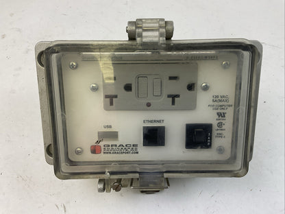 GRACE PORT INTERFACE P-P11R2-M3RF3 USB PANEL INTERFACE CONNECTOR 120VAC 5A