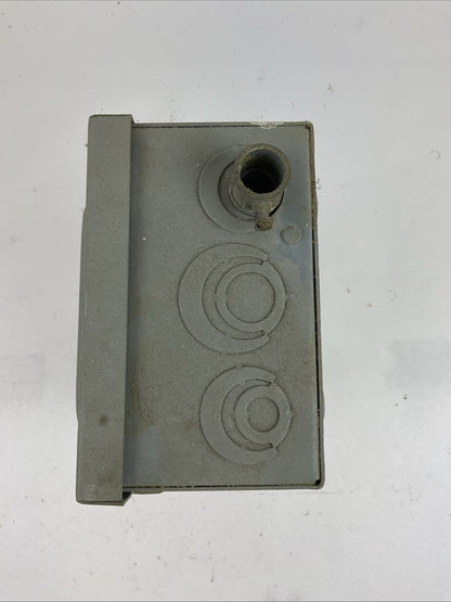 SQUARE D H361 SERIES E1 30AMP 600VAC 3PH 20HP 600VDC 15HP FUSIBLE SAFETY SWITCH