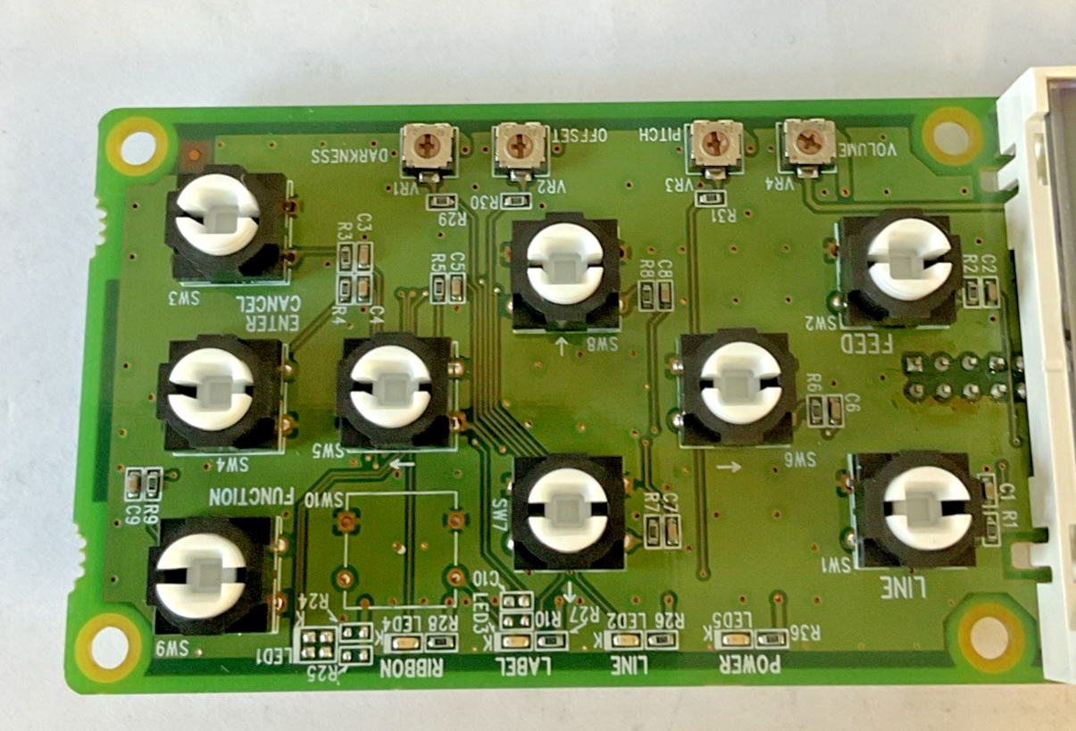 SATO R07452010 LCD DISPLAY PANEL S-KB-REV1.1 H01062001