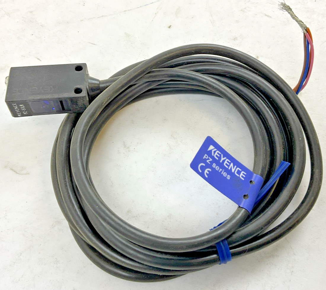 KEYENCE PZ-51L PHOTO ELECTRIC SENSOR PZ-51LR/PZ-51LT 24VDC