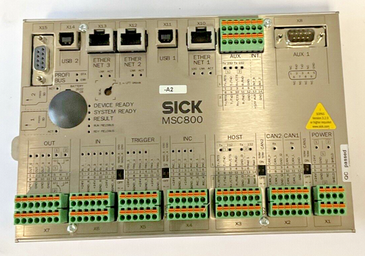 SICK MSC800-0000 MODULAR SYSTEM CONTROLLER 24VDC