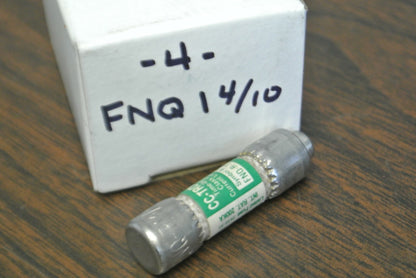 LOT of 4 / BUSS FNQ-R-1-4/10 TIME-DELAY FUSE / 1-4/10A / 600V