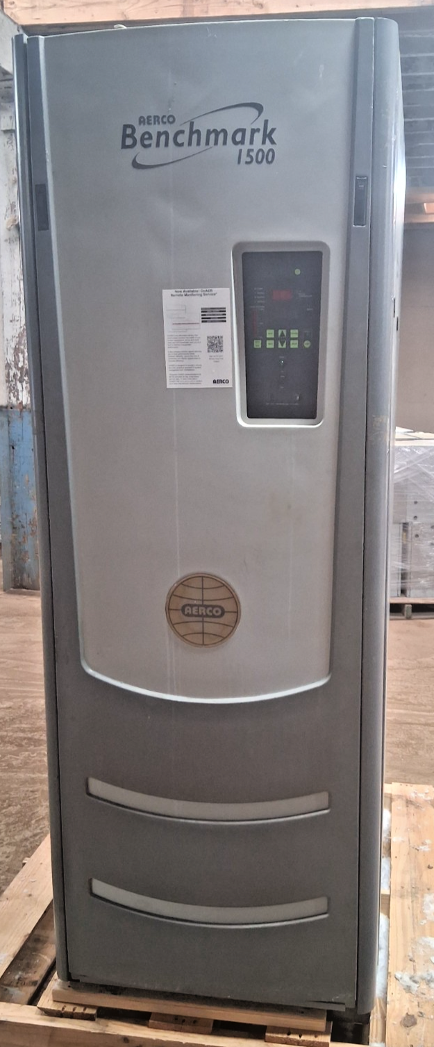 AERCO BMK1500 BOILER 1500MBH 107SQFT 44GALLON 160PSIG 115V 1500000BTU 15A 2HP