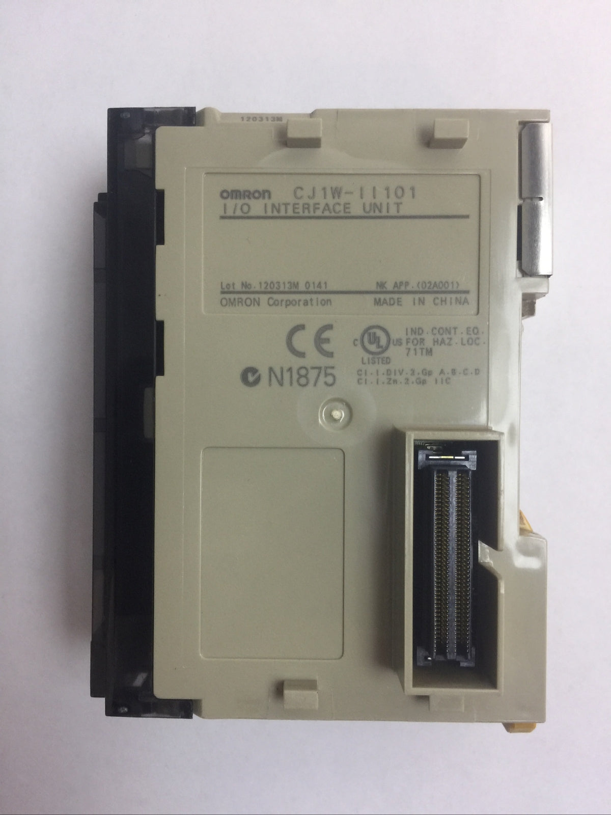 OMRON CJ1W-II101 I/O INTERFACE MODULE UNIT