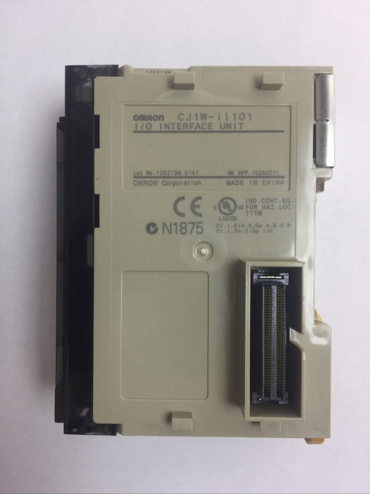 OMRON CJ1W-II101 I/O INTERFACE MODULE UNIT