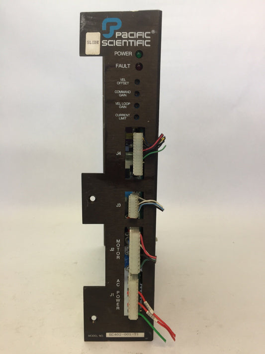 PACIFIC SCIENTIFIC SC402-001-TI SERVO CONTROLLER