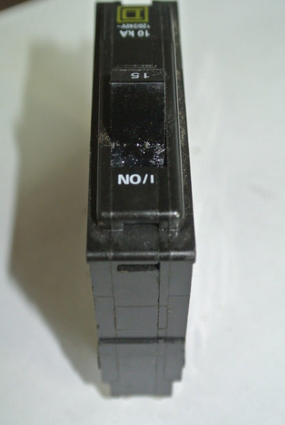 SQUARE D CIRCUIT BREAKER 15A, SINGLE-POLE