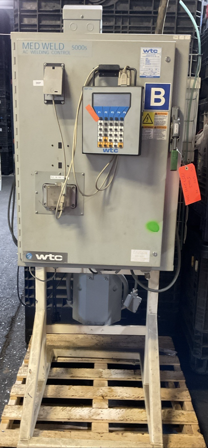 WTC MED WELD 5000S AC WELDING CONTROL 5025 958-2016 QUARTECH 2800 T2535153S