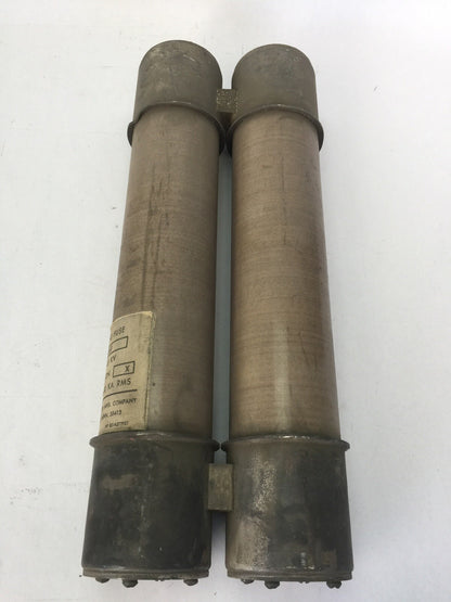 ELECTRIC MACHINERY 801A026F CURRENT LIMITING FUSE VOLTAGE 2.4/4.8KV