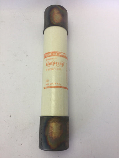 GOULD SHAWMUT A480R-2R AMP-TRAP CURRENT LIMITING FUSE 4800VAC
