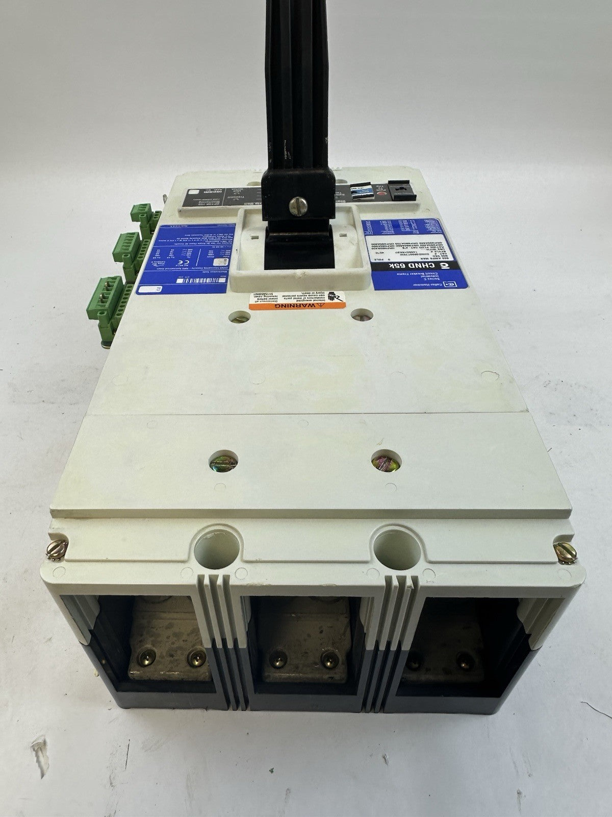 CUTLER HAMMER CHND3800T76W 800A 600V 3P CIRCUIT BREAKER W/DIGITRIP 750 TRIP UNIT